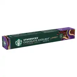 Dekamarkt Starbucks Koffiecups chocolate hazelnut aanbieding