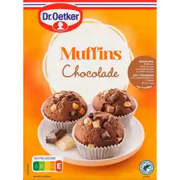 Dekamarkt Dr. Oetker Mix voor muffins chocolade aanbieding