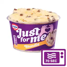 Dekamarkt Dr. Oetker Just for me blondie aanbieding