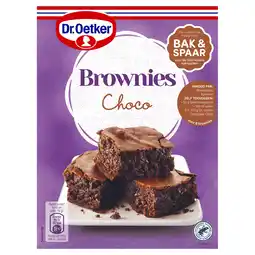 Dekamarkt Dr. Oetker Brownies mix choco aanbieding