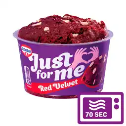 Dekamarkt Dr. Oetker Just for me red velvet aanbieding