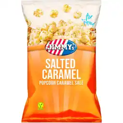 Dekamarkt Jimmy's Popcorn salted caramel aanbieding