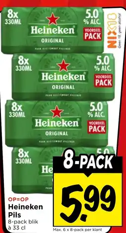 Vomar Voordeelmarkt Heineken Pils aanbieding