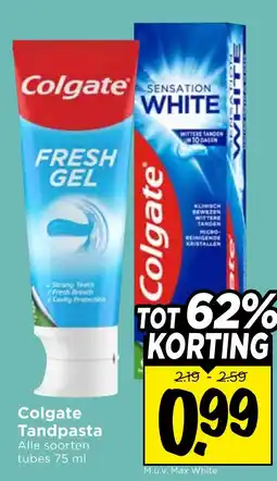 Vomar Voordeelmarkt Colgate Tandpasta aanbieding
