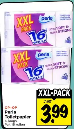 Vomar Voordeelmarkt Perla Toiletpapier aanbieding