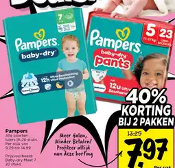 Vomar Voordeelmarkt Pampers aanbieding