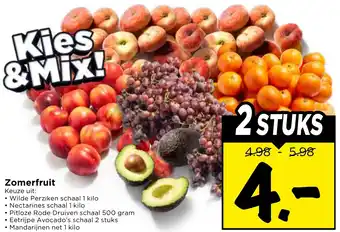 Vomar Voordeelmarkt Zomerfruit aanbieding
