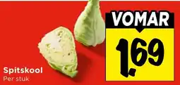Vomar Voordeelmarkt Spitskool aanbieding