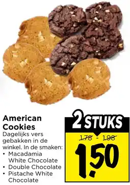 Vomar Voordeelmarkt American Cookies aanbieding
