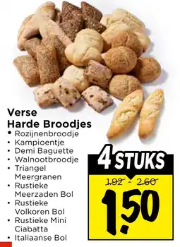 Vomar Voordeelmarkt Verse Harde Broodjes aanbieding