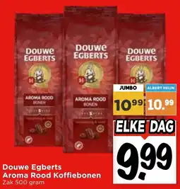 Vomar Voordeelmarkt Douwe Egberts Aroma Rood Koffiebonen aanbieding