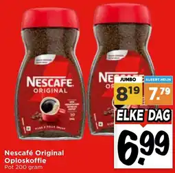 Vomar Voordeelmarkt Nescafé Original Oploskoffie aanbieding