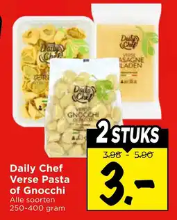 Vomar Voordeelmarkt Daily Chef Verse Pasta of Gnocchi aanbieding