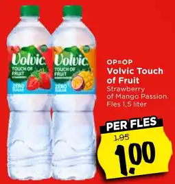 Vomar Voordeelmarkt Volvic Touch of Fruit aanbieding
