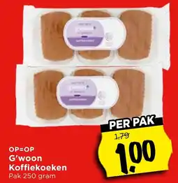 Vomar Voordeelmarkt G'woon Koffiekoeken aanbieding