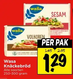 Vomar Voordeelmarkt Wasa Knäckebröd aanbieding