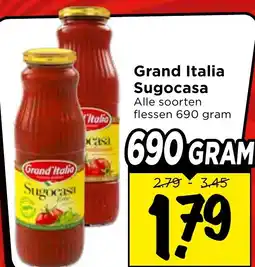 Vomar Voordeelmarkt Grand Italia Sugocasa aanbieding
