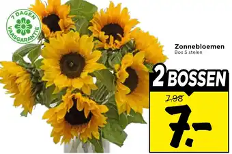 Vomar Voordeelmarkt Zonnebloemen aanbieding