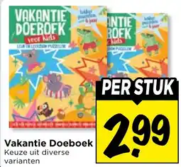 Vomar Voordeelmarkt Vakantie Doeboek aanbieding