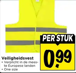 Vomar Voordeelmarkt Veiligheidsvest aanbieding