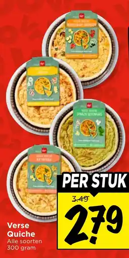 Vomar Voordeelmarkt Verse Quiche aanbieding