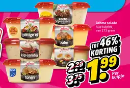 Hoogvliet Johma salade aanbieding