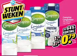 Hoogvliet Campina Langlekker aanbieding