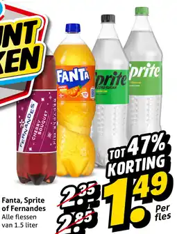 Hoogvliet Fanta, Sprite of Fernandes aanbieding