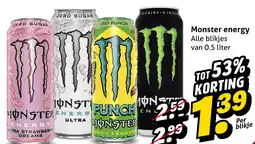 Hoogvliet Monster energy aanbieding