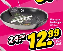 Hoogvliet Hexagon koekenpan aanbieding