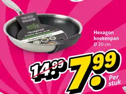 Hoogvliet Hexagon koekenpan aanbieding