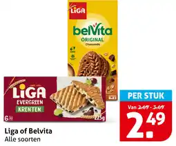 Hoogvliet Liga of Belvita aanbieding