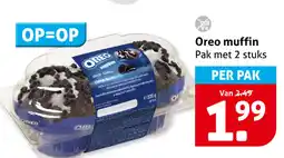 Hoogvliet Oreo muffin aanbieding