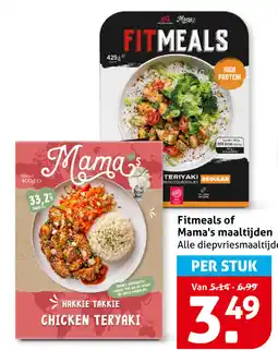 Hoogvliet Fitmeals of Mama's maaltijden aanbieding