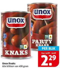 Hoogvliet Unox Knaks aanbieding