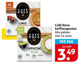 Hoogvliet Café Nova koffiecapsules aanbieding