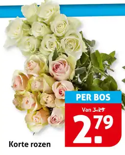 Hoogvliet Korte rozen aanbieding