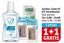 Hoogvliet Jordan, Gum of 07 mondwater aanbieding