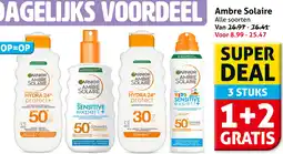 Hoogvliet Ambre Solaire aanbieding