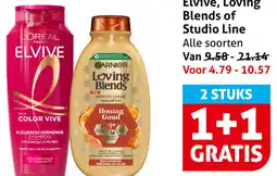 Hoogvliet Elvive, Loving Blends of Studio Line aanbieding