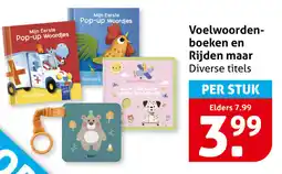 Hoogvliet Voelwoorden boeken en Rijden maar aanbieding