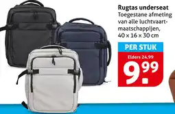 Hoogvliet Rugtas underseat aanbieding