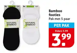 Hoogvliet Bamboo footies aanbieding