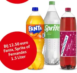 Hoogvliet Fanta, Sprite of Fernandes aanbieding