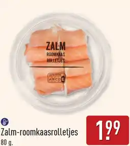 ALDI Zalm roomkaasrolletjes aanbieding