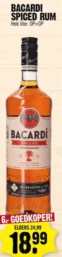 Super Dirck 3 Bacardi spiced rum aanbieding