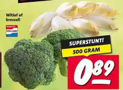 Nettorama Witlof of broccoli aanbieding