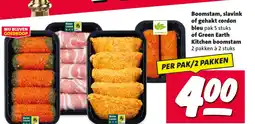 Nettorama Boomstam, slavink of gehakt cordon bleu of green earth kitchen boomstam aanbieding