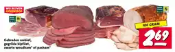 Nettorama Gebraden rosbief, gegrilde kipfilet, zwarte woudham of pasham aanbieding