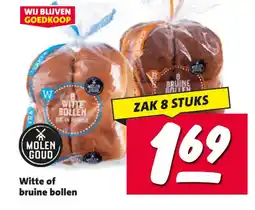 Nettorama Witte of bruine bollen aanbieding
